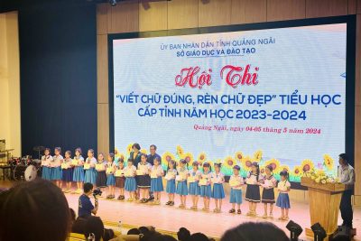 HỌC SINH TRƯỜNG TH NGHĨA DŨNG THAM GIA HỘI THI “VIẾT CHỮ ĐÚNG, RÈN CHỮ ĐẸP” CẤP THÀNH PHỐ VÀ CẤP TỈNH